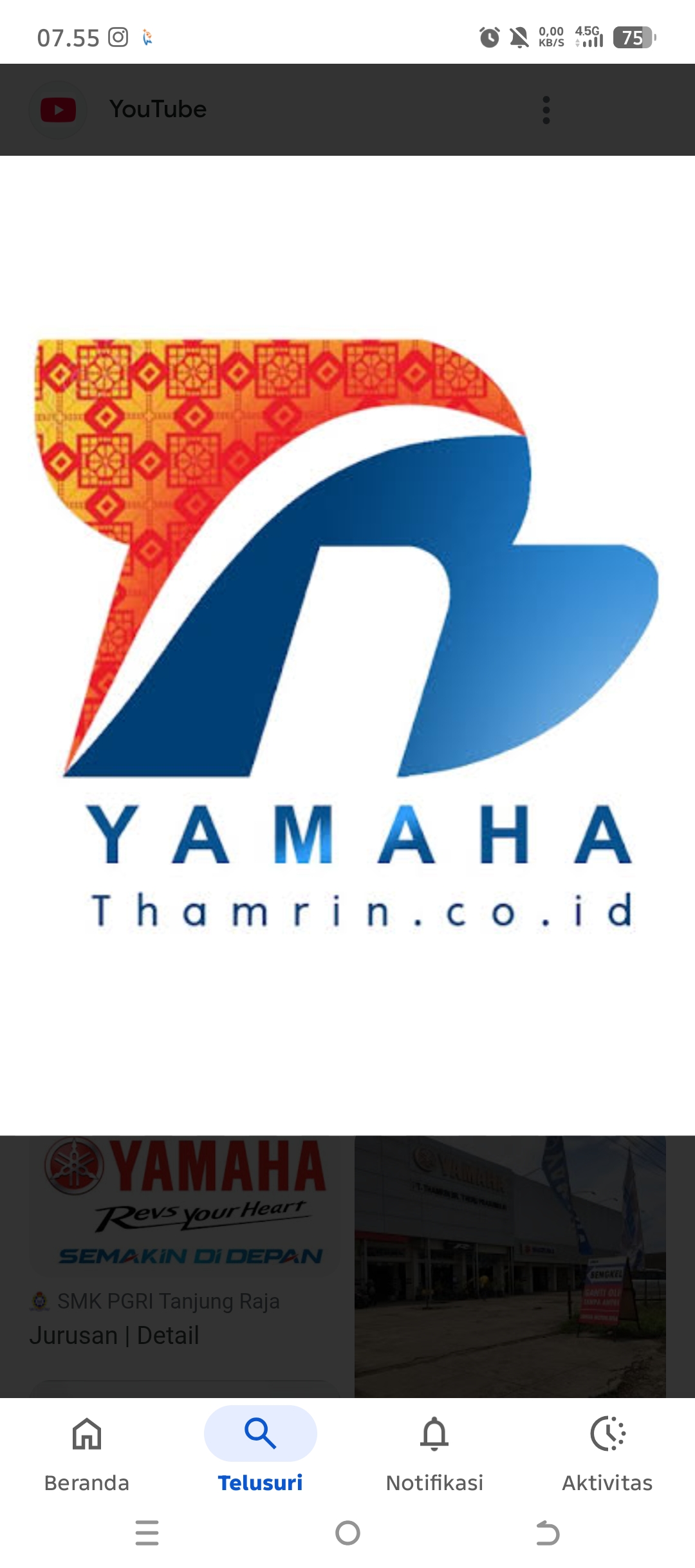Yamaha Thamrin Brothers Pakjo Company Logo Yamaha Thamrin Brothers Pakjo Logo